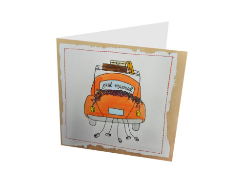 Carte - Mariage - Coccinelle