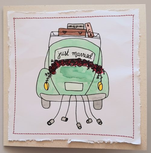 Carte - Mariage - Coccinelle – Image 2