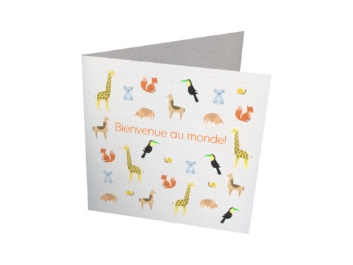 Carte – Bienvenue