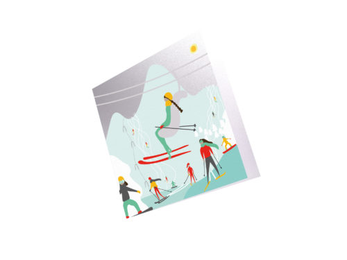 CARTE – « vive le ski »