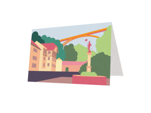 Carte - Place de la Palme - Fribourg