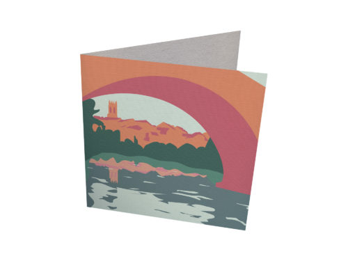 Carte - Pont du Milieu - Fribourg