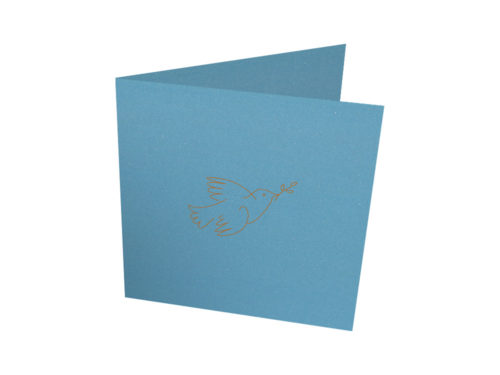 Carte Deuil - Colombe
