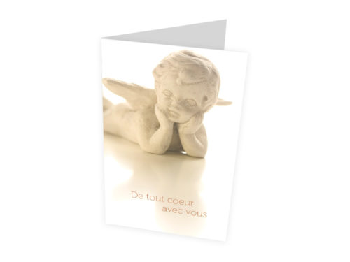 Carte Deuil - ange