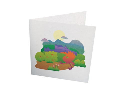Carte -  Grue - Gruyère