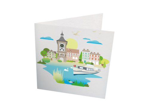 Carte -  Bateau - Morat