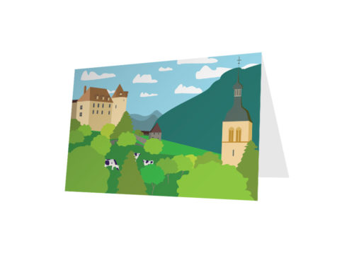 Carte -  Pâturage - Gruyère