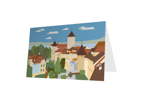 Carte -  Remparts - Morat