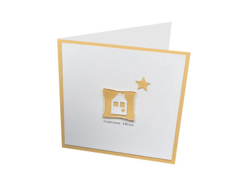 Carte - Noël - Maison