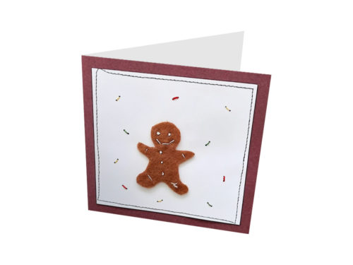 Carte - Noël - Pain d'épice