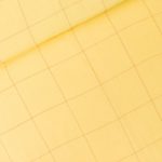 CC_Double-gaze-coton_Thin-Grid-popcorn-yellow_jaune-clair-orange