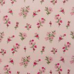Toile cirée_Fleurs_rose clair-pink-vert