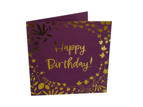 CARTE – « Happy Birthday  »