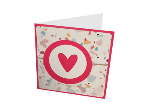 Carte - Anniversaire _ Coeur