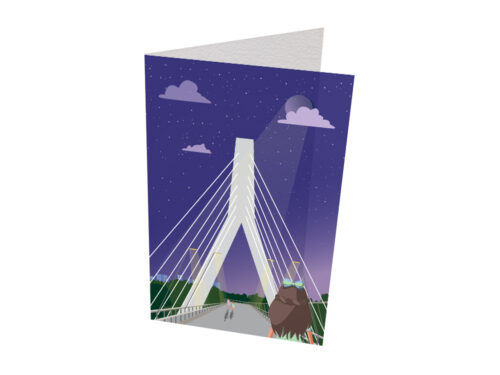 Carte - Pont de la Poya - Fribourg